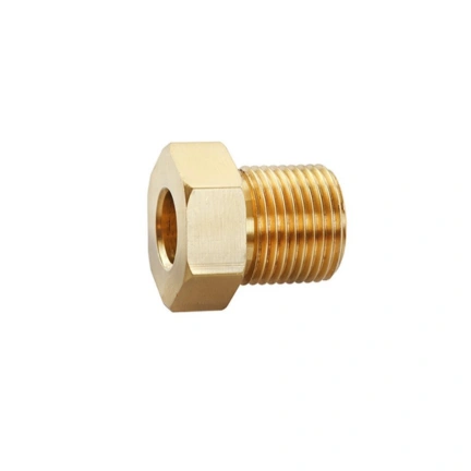 BRASS NUT FOR OXYGEN ONE SIDE KASWELD