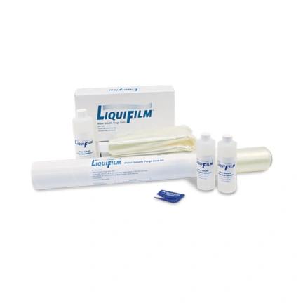 LIQUIFILM® WATER SOLUBLE PURGE FILM AND ADHESIVE