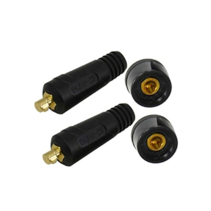 WELDING CABLE CONNECTOR 10-25 MALE FEMALE SET