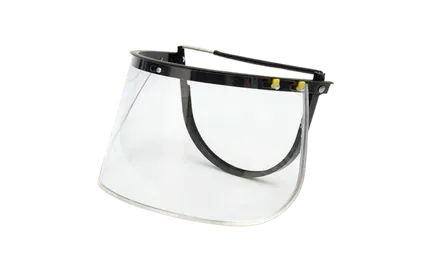 Clear Face Shield with Frame