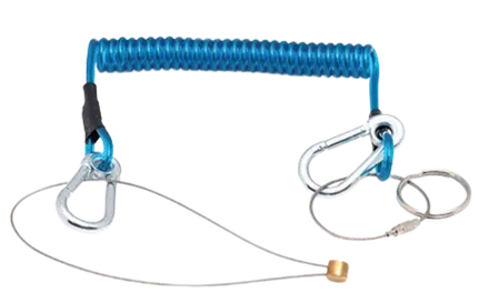 Blue Color Tool Lanyard