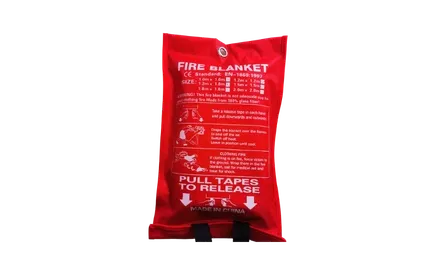Fire Blanket Fiber Glass Bag Type
