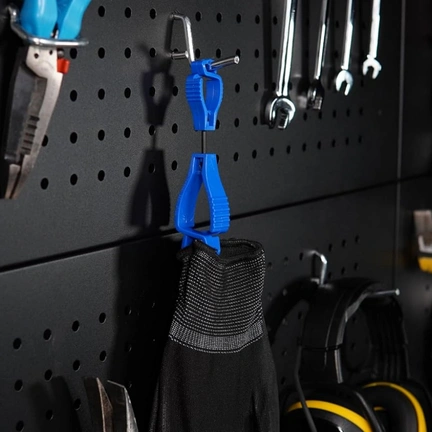 GLOVES HOLDER CLIP - COLOR: BLUE gallery image 2