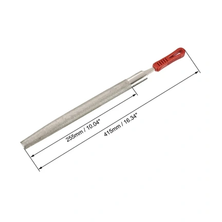  STAINLESS STEEL HALF ROUND FILE 12" gallery image 2