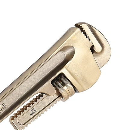 NON SPARKING PIPE WRENCH 12" gallery image 1