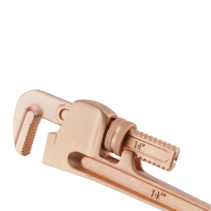 NON SPARKING PIPE WRENCH 14" gallery image 3