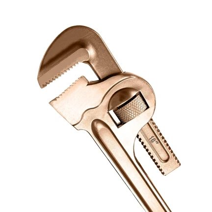 NON SPARKING PIPE WRENCH 18" gallery image 1