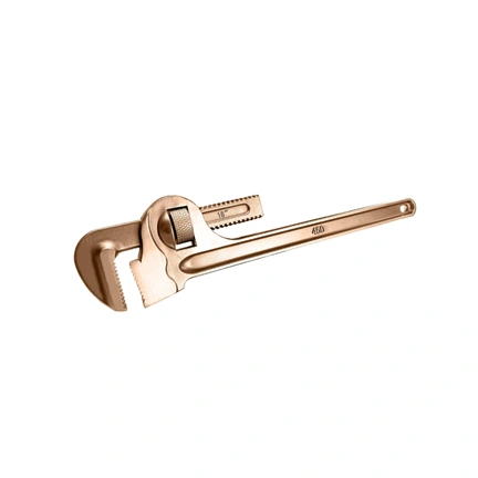 NON SPARKING PIPE WRENCH 18" gallery image 2