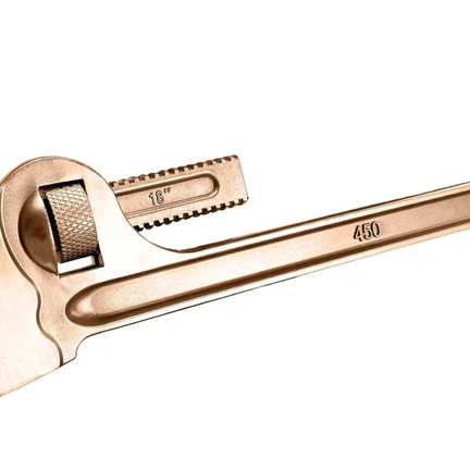 NON SPARKING PIPE WRENCH 18" gallery image 3