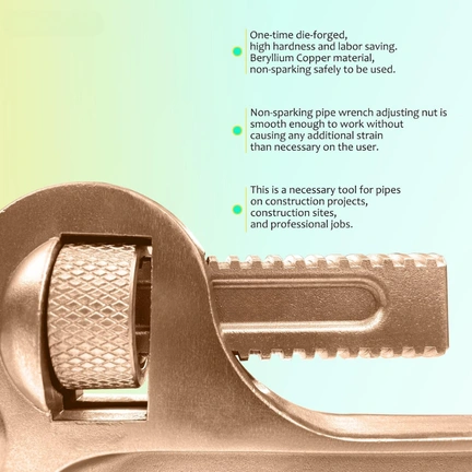  NON SPARKING PIPE WRENCH 24" gallery image 2