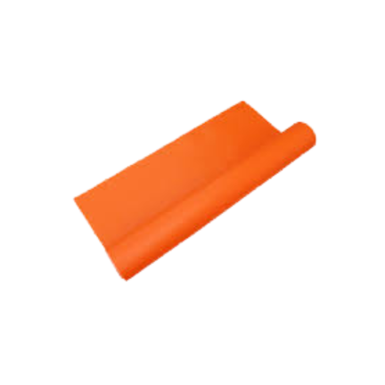 FIRE BLANKET PVC COATED 0.45MM X 2MTR X 50MTR ORANGE COLOUR gallery image 3