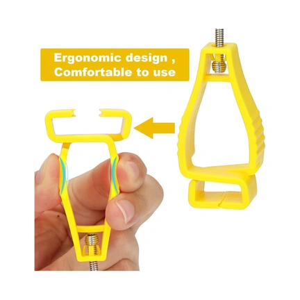 GLOVES HOLDER CLIP - COLOR: YELLOW gallery image 2
