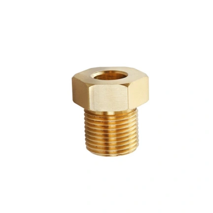 BRASS NUT FOR OXYGEN ONE SIDE KASWELD gallery image 1