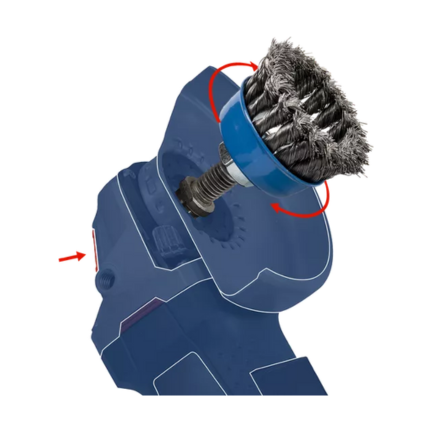 TWIST WIRE BEVEL BRUSH CS - 100 MMXM14X2 gallery image 3
