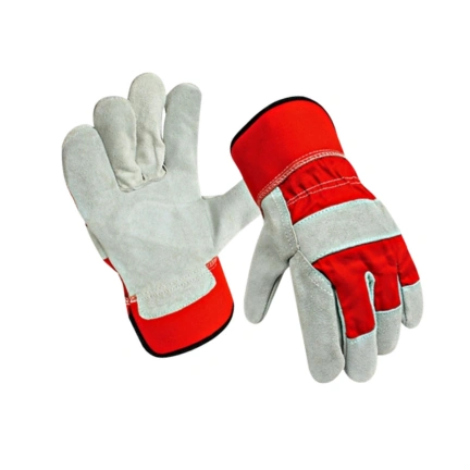 LEATHER SINGLE PALM WORKING GLOVE gallery image 1