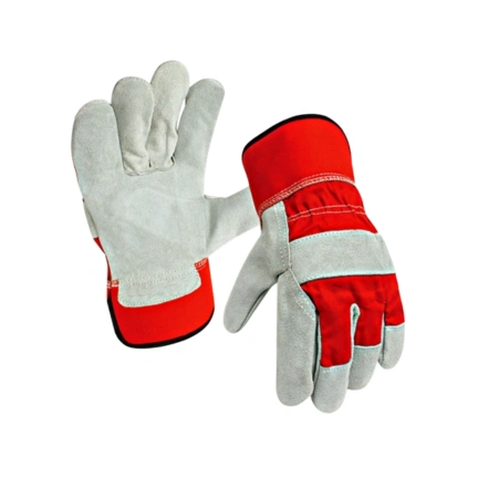 LEATHER SINGLE PALM WORKING GLOVE gallery image 2
