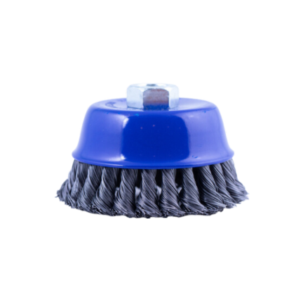 WIRE CUP BRUSH  CRIMPED 65MM M10 - CS  gallery image 2