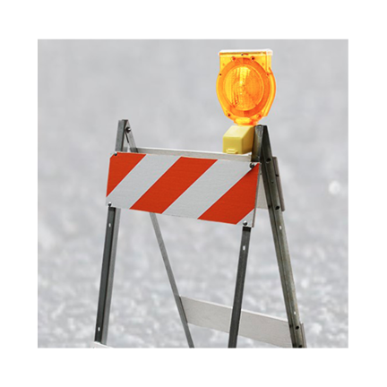 SOLAR WARNING LIGHT BARRICADE TYPE -WL022S -YELLOW COLOR gallery image 3