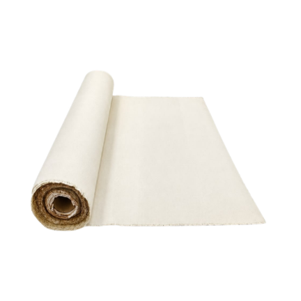 FIRE BLANKET FIBER GLASS  0.45 MM X 1 M X 50 M COLOR WHITE