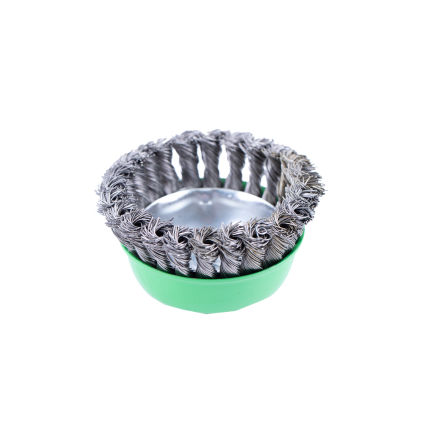 Wire Cup Brush Twisted 65mm M10 SS | Kasweld